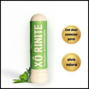 Inalador aromaterapia óleos essenciais - eucalipto, alecrim e hortelã pimenta