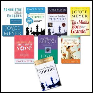 Kit Livros Joyce Meyer | 8 Livros de Inspiração e Desenvolvimento Espiritual