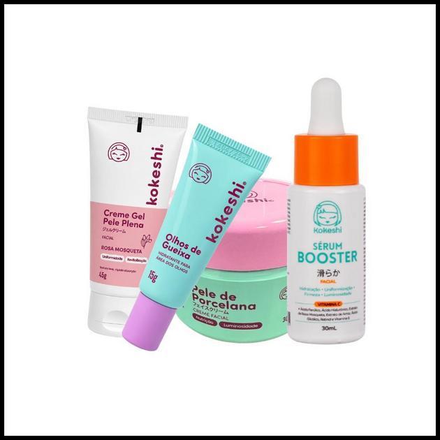 Kit Rejuvenescimento Diurno + Pele de Porcelana Kokeshi