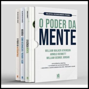 Biblioteca Desenvolvimento Pessoal: O Poder da Mente - Box com 3 Livros