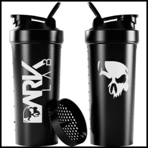Coqueteleira Fuse com Rede 700ml Preta - Dark Lab