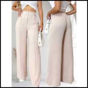 CALÇA PANTALONA FEMININA DUNA COM FORRO E BOTÂO TENDENCIA 2025