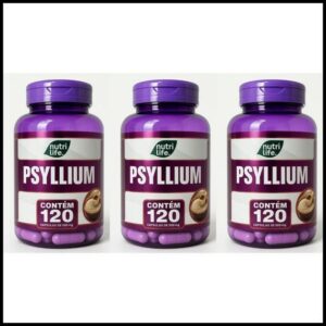 PSYLLIUM PURO 120 CÁPSULAS 100% NATURAL ENCAPSULADO CONCENTRADO