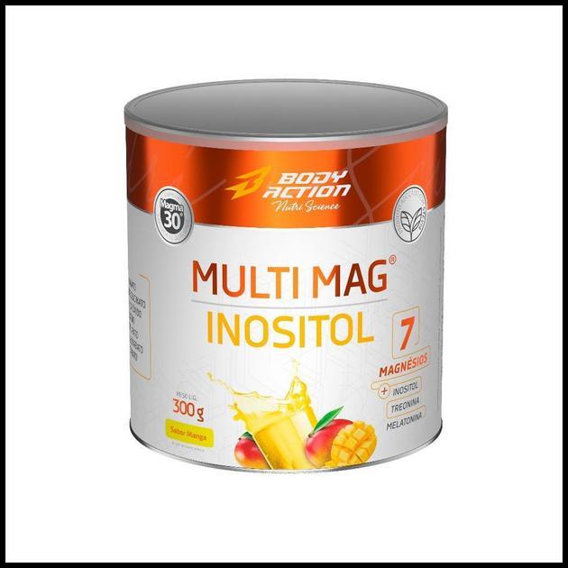 Suplemento Multi Mag Inositol 7 Magnésios 300g Bodyaction