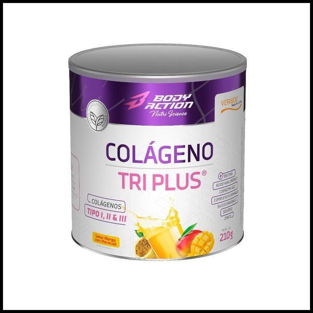 Colágeno Verisol Tri Plus Tipo 1 Tipo 2 e 3 - 210g Bodyaction