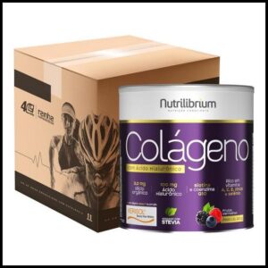 Kit 9x Colágeno Verisol Ácido Hialurônico 200g Nutrilibrium