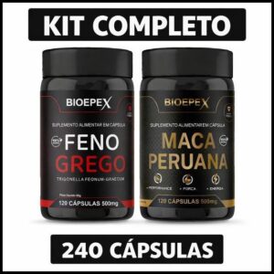 Testo Master KIT 2 potes 240 Cápsulas 500mg