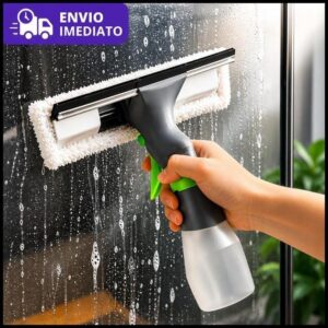 Rodo Spray Limpa E Seca Vidros 3 Em 1 250ml Multiuso MOP Limpador