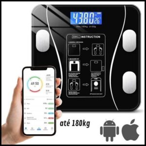 Balança Corporal Bioimpedância Profissional Bluetooth