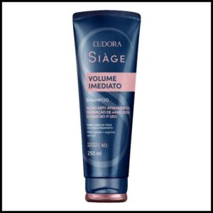 Shampoo Eudora Siàge Volume Imediato 250ml - Eudora