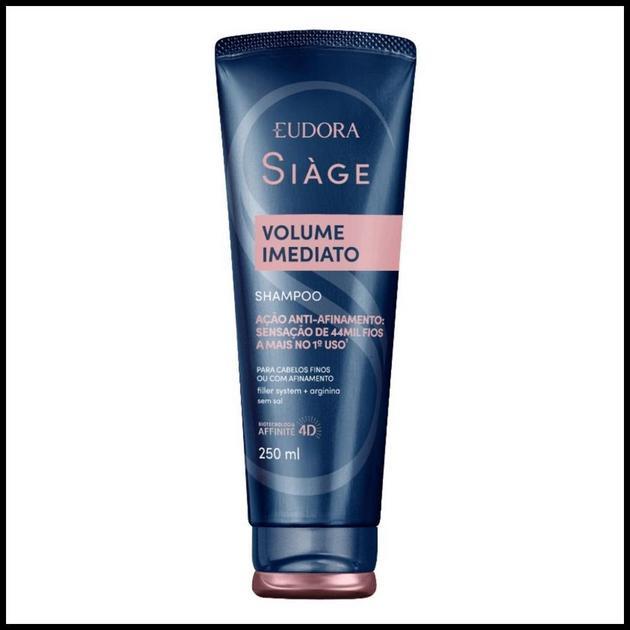 Shampoo Eudora Siàge Volume Imediato 250ml - Eudora