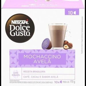 Café em Cápsula Nescafé Dolce Gusto MOCHACCINO AVELÃ 10 Cápsulas