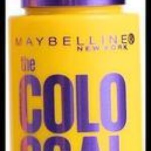 Maybelline NY The Colossal Volum' Express, Máscara de Cílios Lavável, 9x Mais Volume por Até 24h, Fórmula com Colágeno para Definição Intensa, Não Empelota, Cor Preto, 8ml