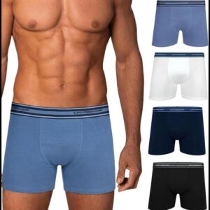 Kit 4 Cuecas Lupo Masculinas Boxer Algodão Macio Confortável Original