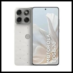Smartphone Motorola Edge 70 5g Crystals By Swarovski - 512gb 12gb Ram + 12gb Ram Boost, Ultrafino, 3 Cameras 50mp E Tela Extreme Amoled 120hz Branco Branco