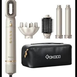 Secador De Cabelo 5 Em 1 Gokoco Gd031 Escova
