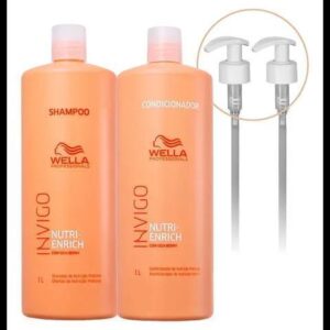 Kit Wella Invigo Nutri Enrich Shampoo e Condicionador 2 L