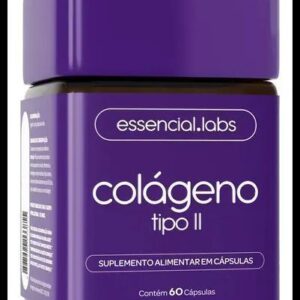COLÁGENO TIPO 2 com 45mg - Fórmula Exclusiva para a Articulação com Máxima Concentração e Biodisponibilidade - 60 Cápsulas