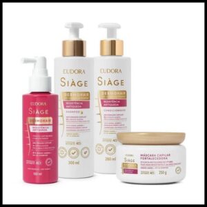 Eudora Siage Dermohair Antiqueda ( shampoo, Condicionador, Mascara, Tonico ou combo ) Individual ou Combo