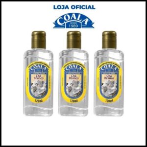 Combo 3 Limpadores Coala Chá Branco 120 ml