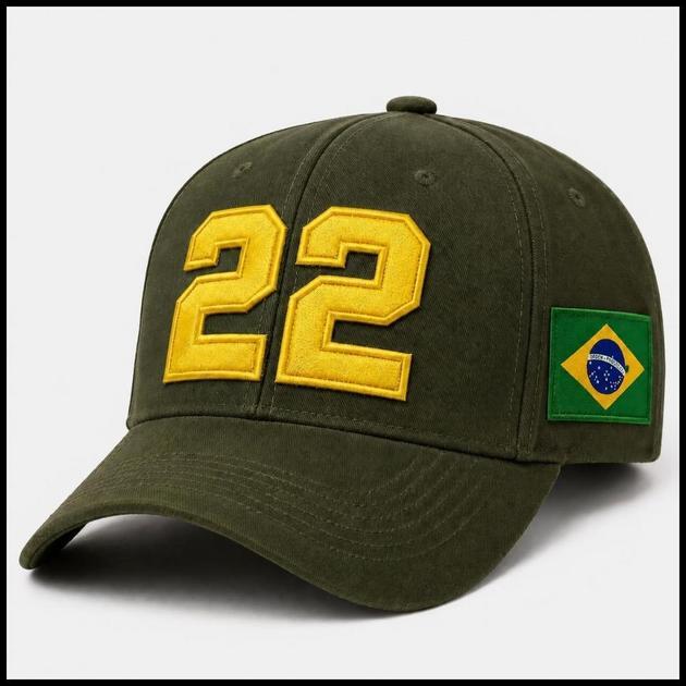 Boné Verde Militar Qualidade Premium