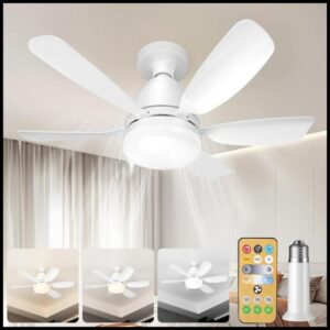 Ventilador com Luminária Mais Vendido com Conforto bivolt + controle remoto