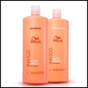 Kit Wella Invigo Nutri Enrich Shampoo E Condicionador 1 Litro