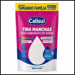Percarbonato 100% Puro Tira Manchas Roupas Brancas e Coloridas