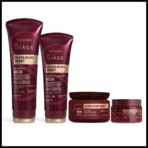 Combo Siàge Ultra Bond Reset Eudora Linha Completa (4 itens)
