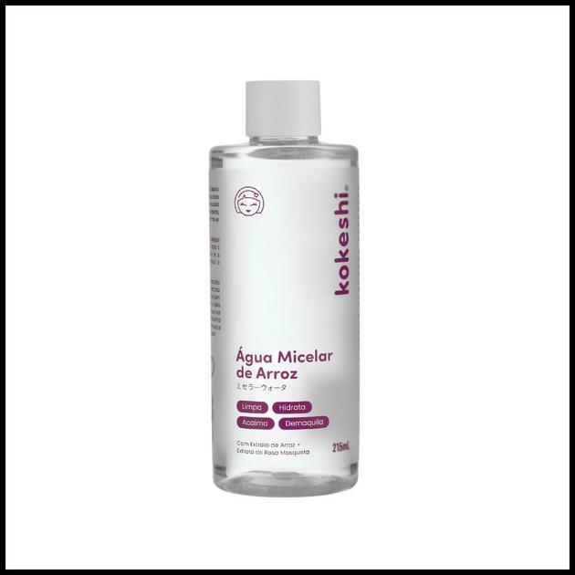 Rice Água Micelar de Arroz Kokeshi Hidrata Limpa e Demaquila 215ml