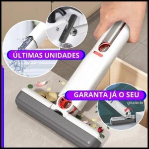 Rodinho De Pia Cozinha Rodo Mini Mop Mágico Limpa e Seca – Retrátil e Pendurável
