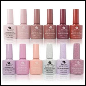 Kit 12 Esmaltes de Unhas em Gel XD/K&S/lirio LED UV COLEÇÕES soak-off kit Manicure