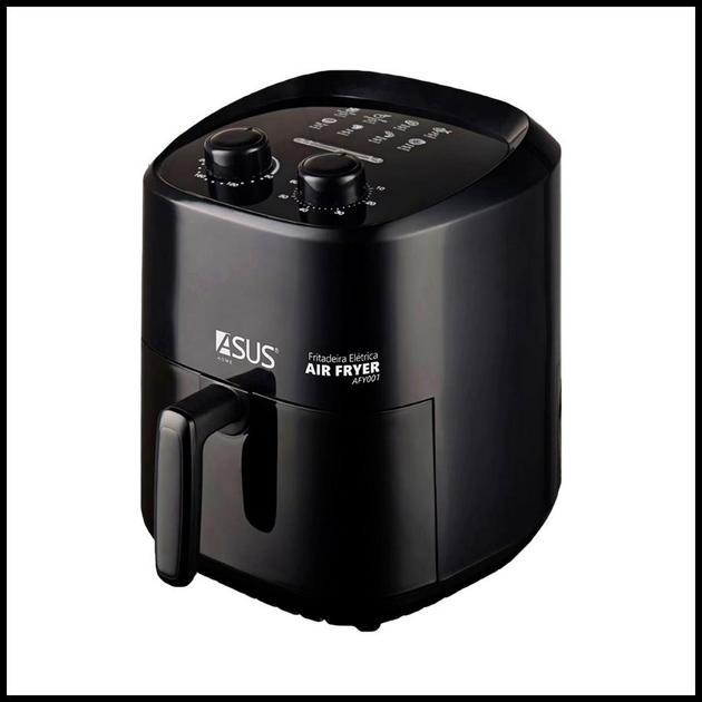 Fritadeira Sem Óleo Elétrica Air Fryer Asus 3,5 Litros 1400w Airfryer