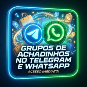 Grupos de achadinhos do Promoção Online no Telegram e no WhatsApp