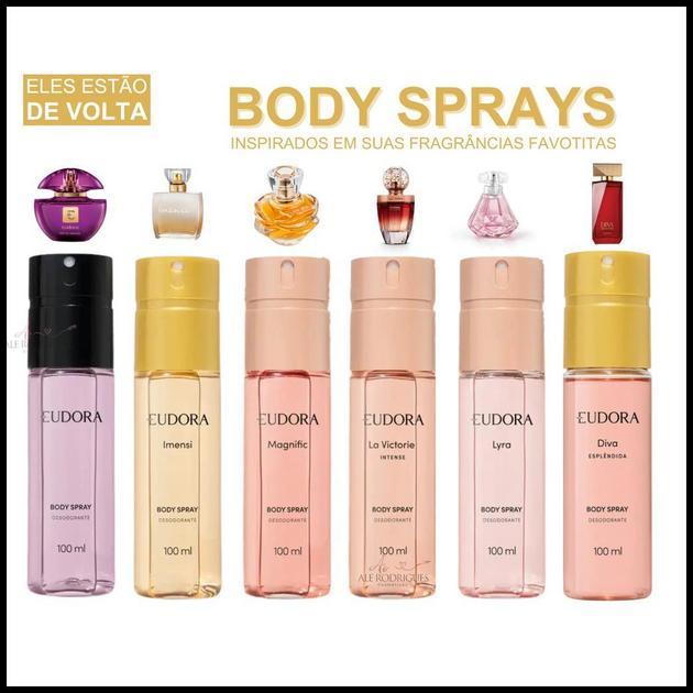 Body Sprays Eudora Feminino 100ml