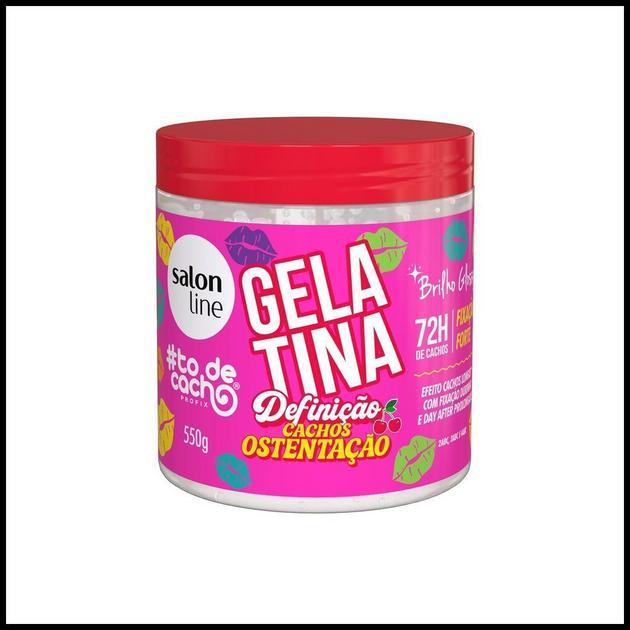 Gelatina #todecacho Cachos Ostentação 550g