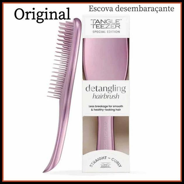 Tangle Teezer Escova Desembaraçadora De Edição Especial Original Para Cabelos Lisos E Cacheados , Anti-Quebra I7PQ VPPS