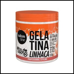 Gelatina Linhaça #todecacho Definição e Brilho Salon Line 550g