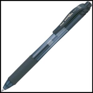 Pentel Caneta Gel Energel X Retrátil 0.7mm Preta SM/BL107-AN