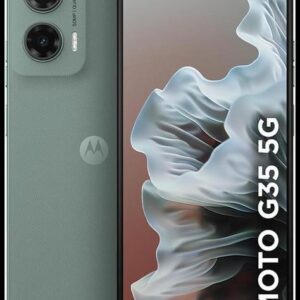 Smartphone Motorola Moto g35 5G - 256GB 12GB (4GB RAM+8GB Ram Boost) e Camera 50MP com AI NFC Tela 6.7" com Superbrilho - Cinza Vegan Leather