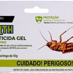 Forth Baraticida, Isca em Gel, Imidacloprid, Seringa, Bico Dosador, 10g