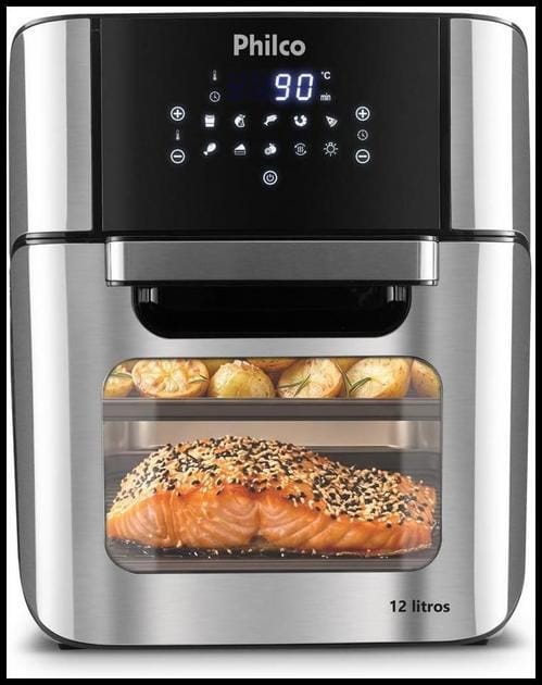 Fritadeira Philco Air Fryer Oven 12L PFR2200P - 127V