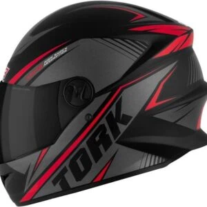 CAPACETE FECHADO PRO TORK R8 VERMELHO TAM. 58 VIS. FUMÊ