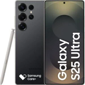 Celular Samsung Galaxy S25 Ultra 5G, 256GB, 12GB RAM, Câmera Quádrupla de 200+50+10+50, Tela Grande de 6.9", Titânio Preto