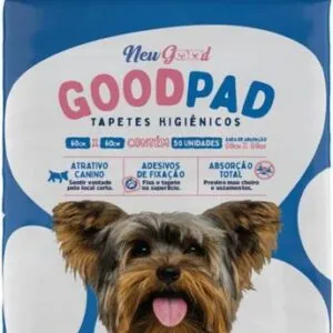 Tapete Higiênico para Cães Good Pad 60cmx60cm 50 Unidades