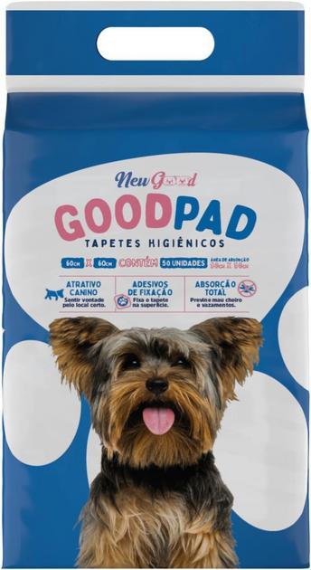 Tapete Higiênico para Cães Good Pad 60cmx60cm 50 Unidades