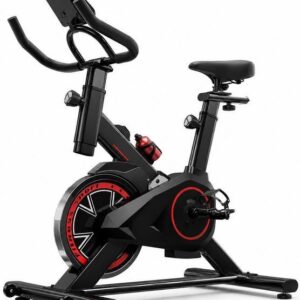 Bicicleta Ergométrica Bike Spinning Bike Treino em Casa Academia Exercícios Cardio e Emagrecimento Design Confortável e Ajustável Vertical Silenciosa Ideal para Casa Linha Rhead Red High Premium