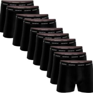 Kit 10 Cuecas Boxer Sandrini Masculinas Algodão Conforto