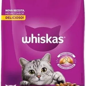 WHISKAS Ração Carne Gatos Adultos 2,7 kg