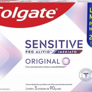 Colgate Sensitive Pro Alívio Imediato Creme Dental, 3x90g
